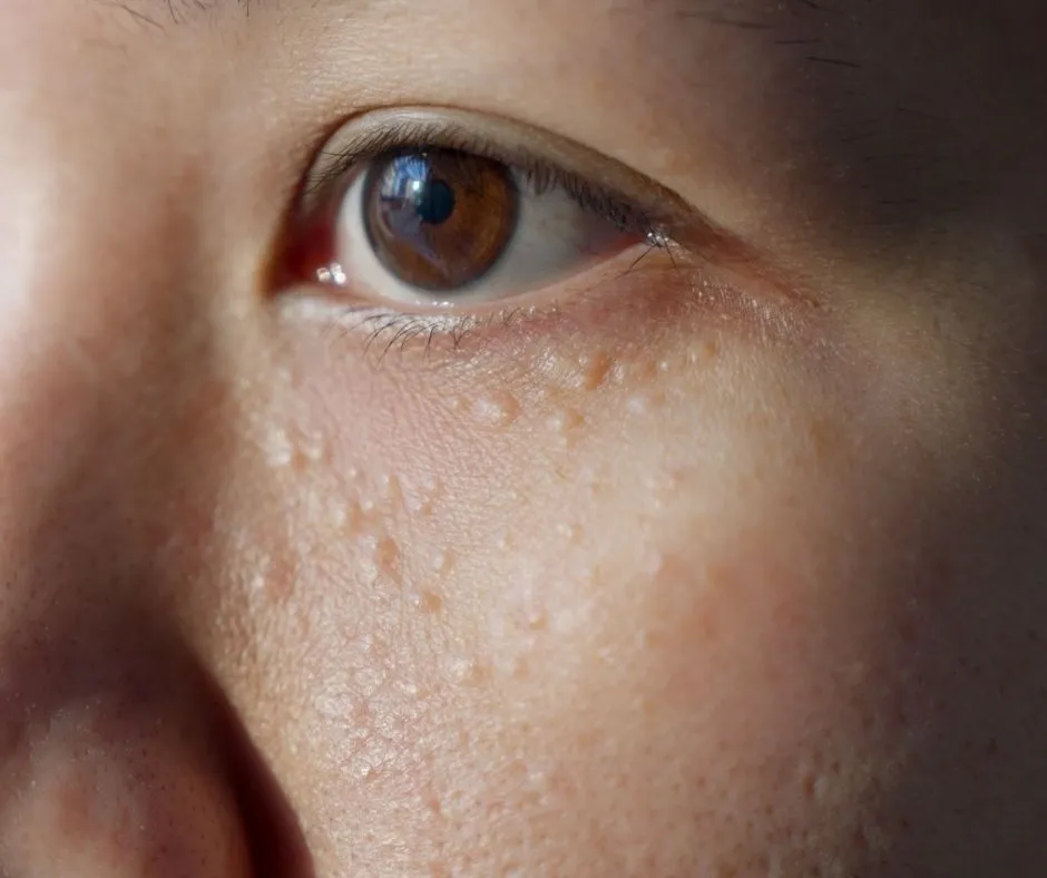 Milia, göz altında yağ bezesi ve yağ kisti olarak bilinir. Asıl sebebi ve tedavisi anlatılmaktadır.